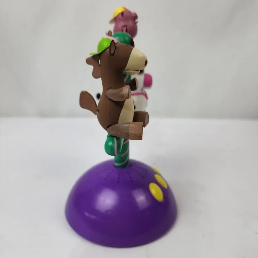 Takara 2006 Mock U Rappers Talking Toy Funky Farm Animals Horse Pig Cow Tested